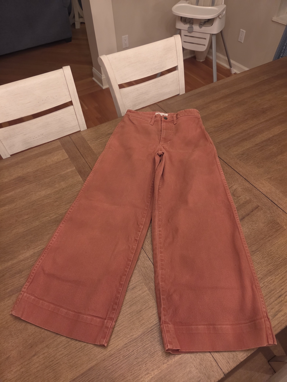 Madewell Wide-leg Crop Pants 27T